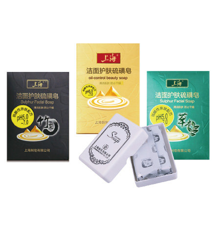 120克上海洁面护肤硫磺皂系列